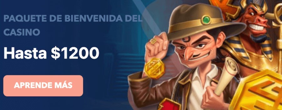 Bono de bienvenida Spinbookie Casino Ecuador